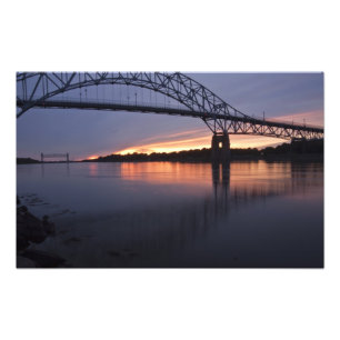 Sagamor Brücke über den Cape Cod Kanal, Fotodruck