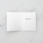 Sagamore Bridge - denken Sie an Sie Karte (Innenseite)