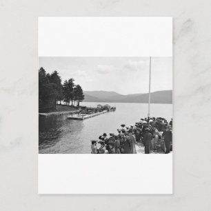 Sagamore Dock, George Lake: 1904 Postkarte