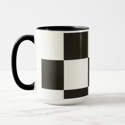 Sagan om ringen-mugg. svart/vitt tasse (Links)