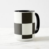 Sagan om ringen-mugg. svart/vitt tasse (VorderseiteRechts)