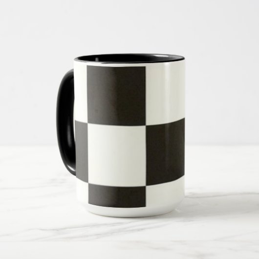 Sagan om ringen-mugg. svart/vitt tasse (Vorderseite Links)