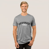 Sagaponack 11962 The Hamptons Eastern Long Island Tri-Blend Shirt (Vorderseite voll)