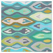 Sagar ikat stoff (Nahaufnahme)