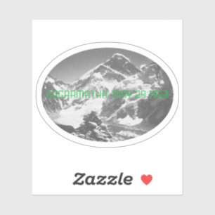 Sagarmatha, (Everest) First Ascent Souvenir Aufkleber