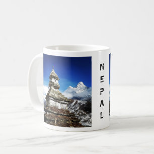 Sagarmatha - Nepal, Ansichten über Everest, Ama Kaffeetasse