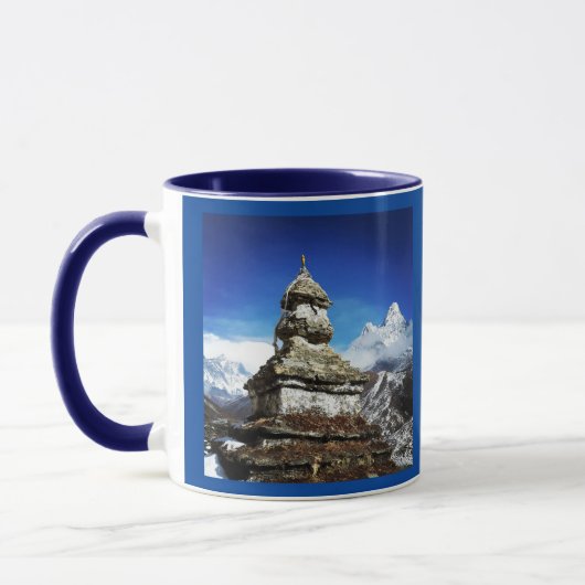 Sagarmatha - Nepal, Ansichten zum Everest, Ama Dab Tasse (Links)