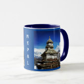 Sagarmatha - Nepal, Ansichten zum Everest, Ama Dab Tasse (VorderseiteRechts)