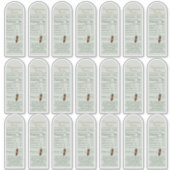 SAGE 16 oz Muth Honey Jar und Bienenernährung Fakt Aufkleber (Vorderseite)