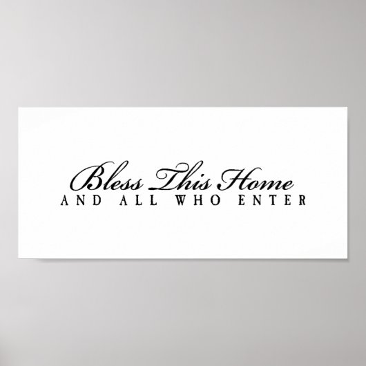 Sage allen, die eintreten poster (Vorne)