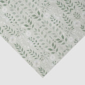 Sage and Dandelions Green Seidenpapier (Ausschnitt)