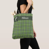 Sage and Olive Plaid Tasche (Von Nahem)