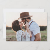 Sage Anemone Floral Hochzeit Einladung (Rückseite)