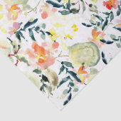 Sage Apple Picking | Früchte und Blumen Seidenpapier (Detail)