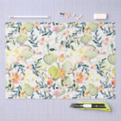 Sage Apple Picking | Früchte und Blumen Seidenpapier (Handwerk)