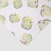 Sage Apple Picking | Früchte und Blütenpflanzen Ge Seidenpapier (Detail)