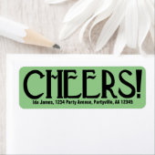 Sage Art Deco Cheeradresse (Insitu)