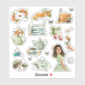 SAGE-Aufkleber Aufkleber (Blatt)