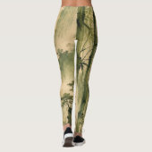 Sage Bambusnebel Leggings (Rückseite)
