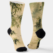 Sage Bambusnebel Socken (Gewinkelt)