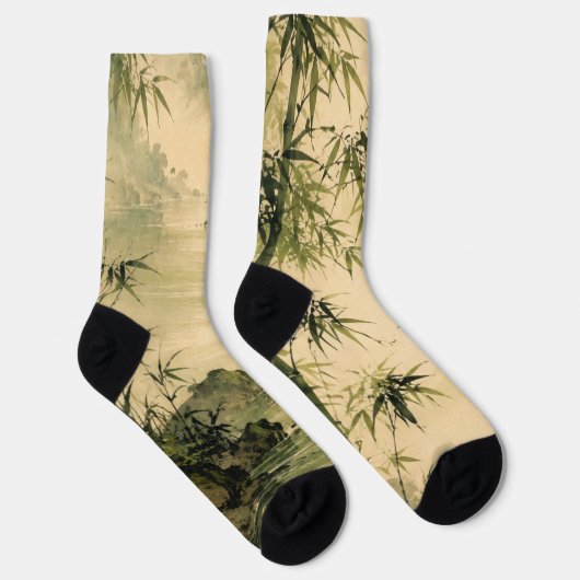 Sage Bambusnebel Socken (Rechts)