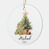 Sage Bear Trees Baby’s First Christmas Ornament (Links)