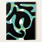 Sage Black Light Aquamarin Moderne Moderne Moderne Planer (Rückseite)