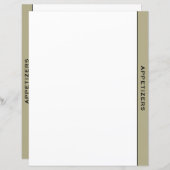 Sage Black & White Rezept Division | Appetithappen (Vorne/Hinten)