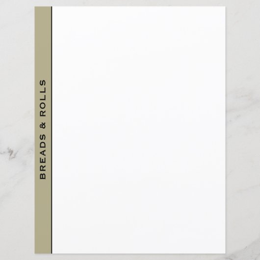 Sage Black & White Rezept Division | Breads & Roll (Rückseite)