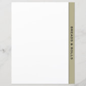 Sage Black & White Rezept Division | Breads & Roll (Vorderseite)