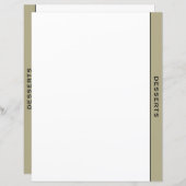 Sage Black & White Rezept Division | Desserts (Vorne/Hinten)