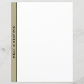 Sage Black & White Rezept Division | Fleisch und M (Rückseite)