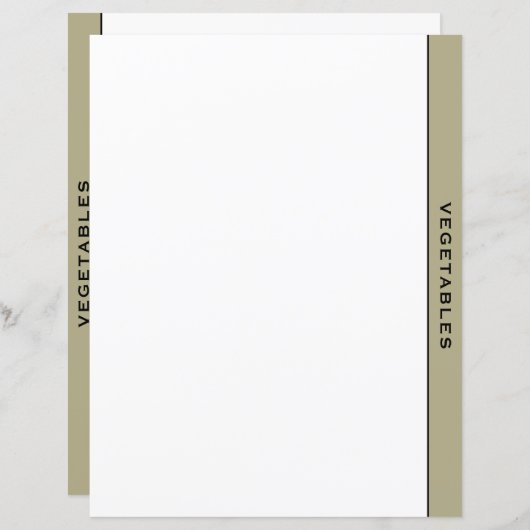 Sage Black & White Rezept Division | Gemüse (Vorne/Hinten)