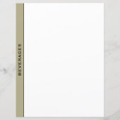 Sage Black & White Rezept Division | Getränke (Rückseite)