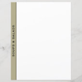 Sage Black & White Rezept Division | Suppen und Sa (Rückseite)