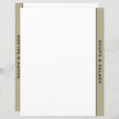 Sage Black & White Rezept Division | Suppen und Sa (Vorne/Hinten)