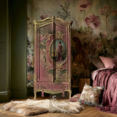 Sage Blush Flapper Art Nouveau 3er Set Geschenkpapier Set