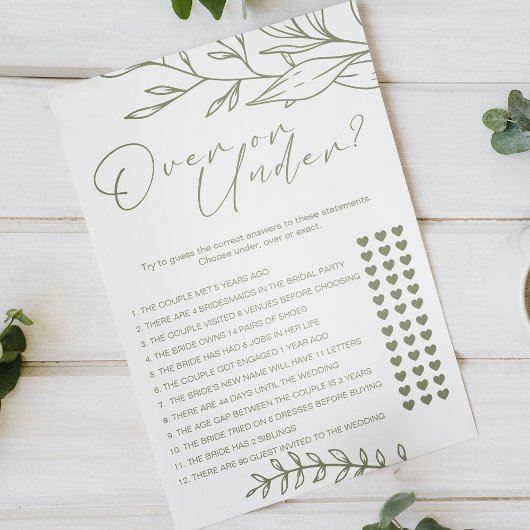 Sage Boho Blume spielen unter Flyer