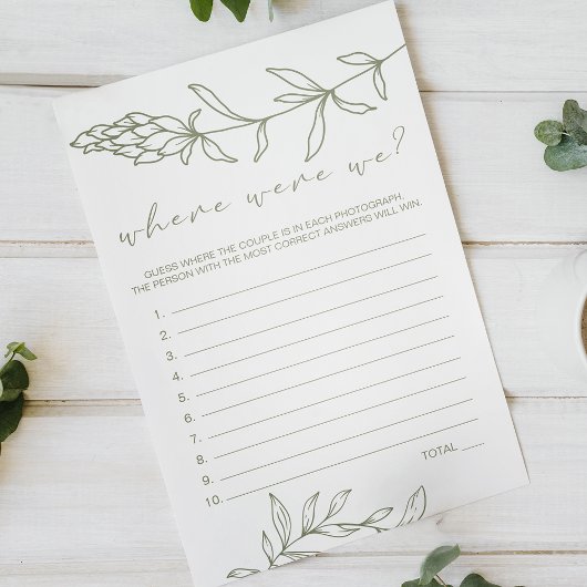 Sage Boho Blume spielen, wo wir waren Flyer