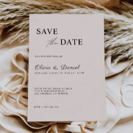 Sage Boho Wedding Save the Date Template Einladung