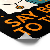 Sage Boo zu dem grippeähnlichen Halloween-Impfstof Poster (Ecke)