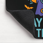 Sage Boo zu einem grippeähnlichen Halloween-Impfkü Mousepad (Ecke)