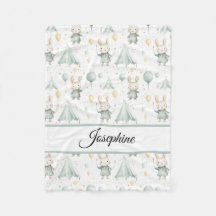 Sage Bunny Dreams Personalisiertes Baby