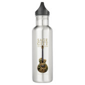 Sage City Water Bottle Edelstahlflasche (Links)