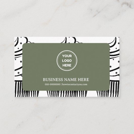 Sage Cupcakes Bäckerei Kaffee Shop Rewards Point Treuekarte (Vorderseite)