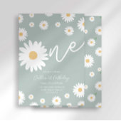 Sage Daisy Einladung zum 1. Geburtstag