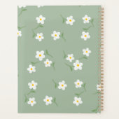 Sage Daisy Tagesplaner | Botanische Organisation Planer (Rückseite)
