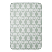 Sage Damask Bath Mat Badematte (Vorderseite Vertikal)