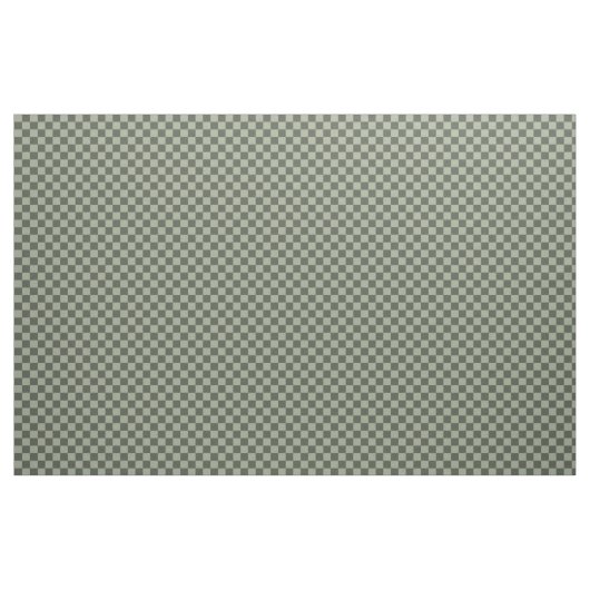 Sage Dark Green Checker Checkerboard Checkered Stoff (Yard (91,4 cm))