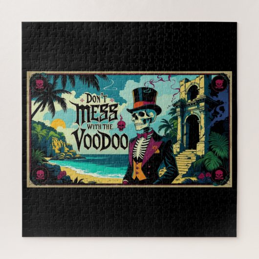 Sage dich nicht mit dem Voodoo an Puzzle (Vertikal)